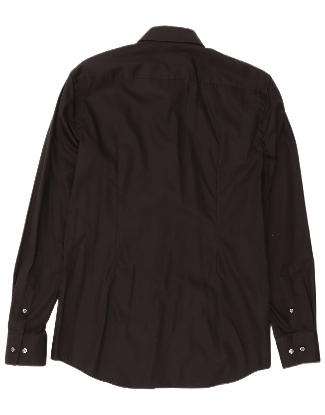 Cămașă pentru bărbați Hugo Boss Slim Fit Mărimea 39 Bumbac mediu negru