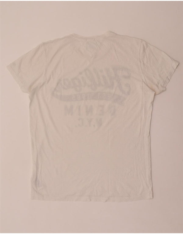 Tricou grafic Tommy Hilfiger pentru bărbați Top XL Bumbac alb