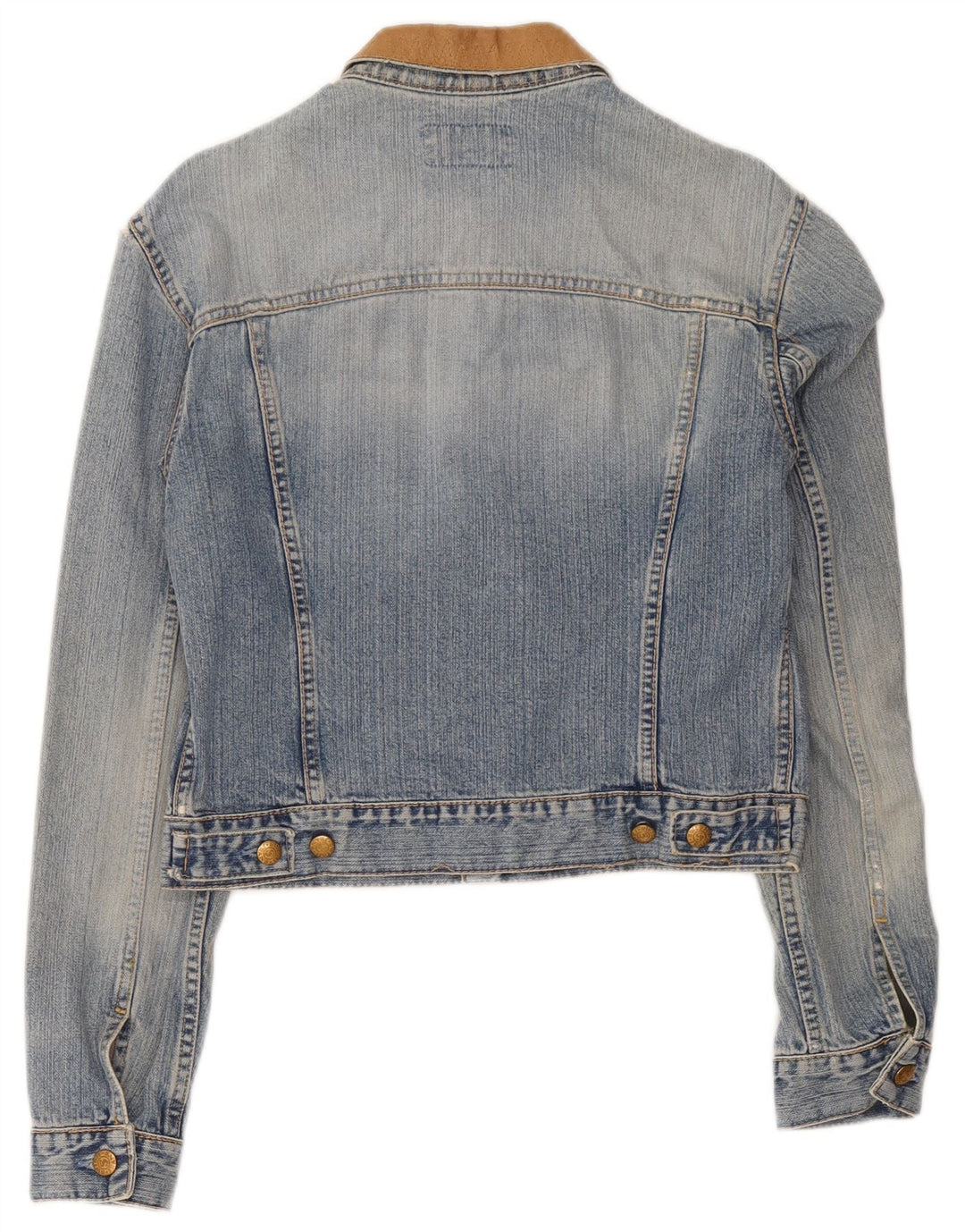 Jachetă de denim crop Swish pentru femei UK 14 Medium Blue
