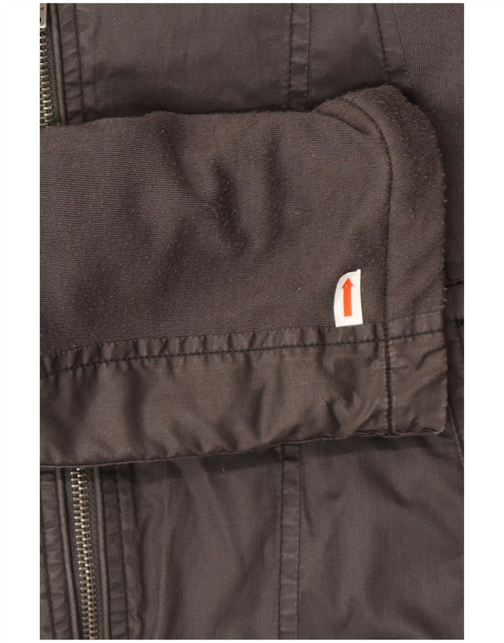 Jachetă biker pentru bărbați Energie UK 42 XL bumbac gri