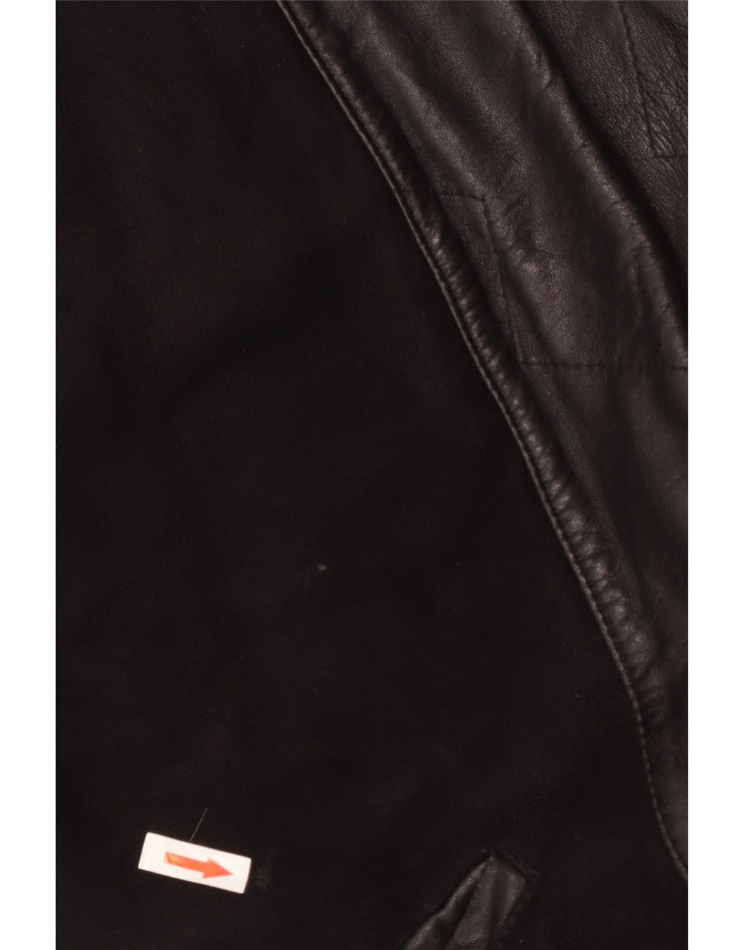 Palton vintage pentru femei din shearling UK 18 XL negru