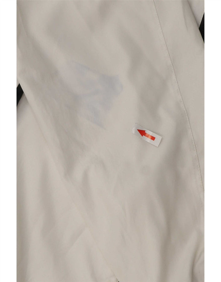 Jachetă de top pentru trening pentru bărbați Nike Mic, alb, poliester bloc de culoare