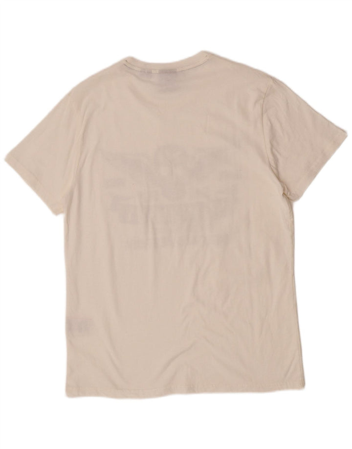 Tricou grafic pentru bărbați Superdry Top XL Bumbac alb