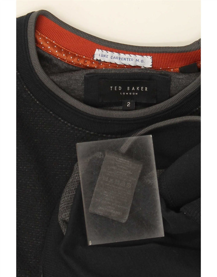 Hanorac pentru bărbați Ted Baker Pulover Mărimea 2 Mic Albastru Marin