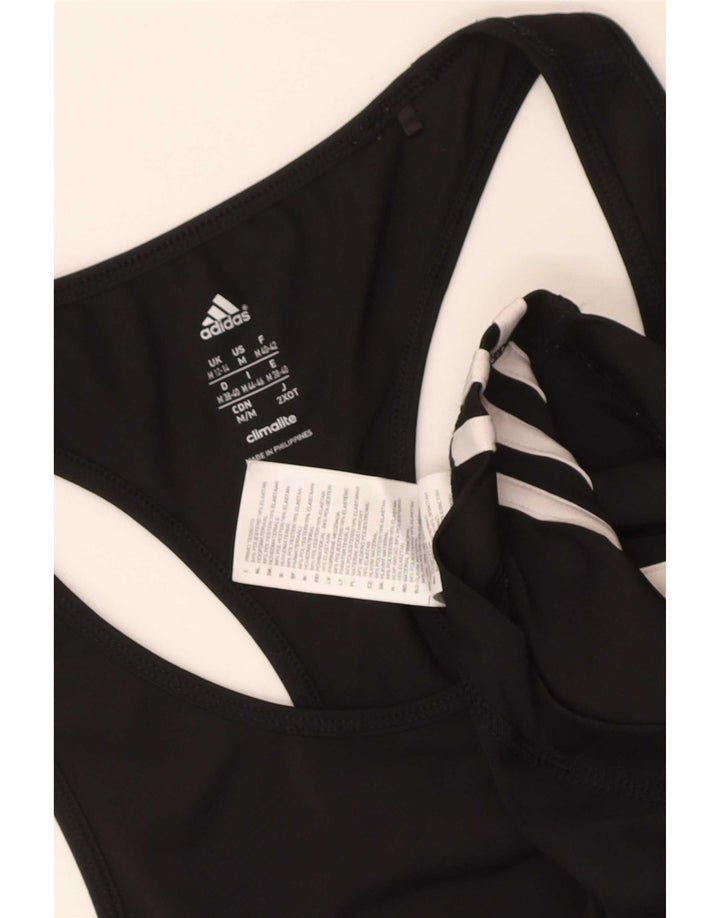 Vest Top Climalite pentru femei Adidas UK 12/14 Poliester mediu negru