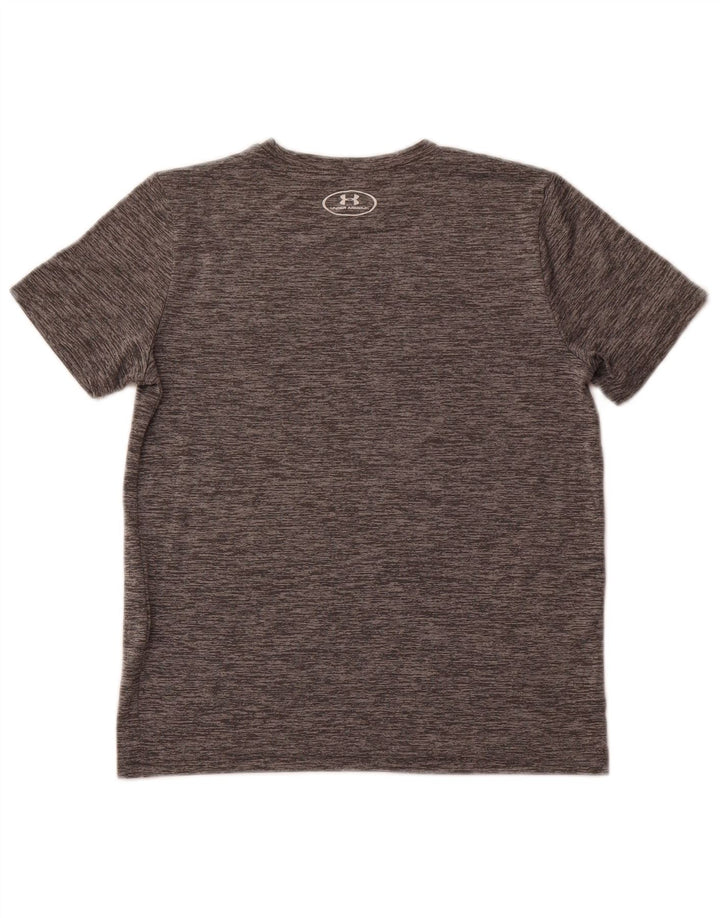UNDER ARMOUR Băieți Heat Gear Tricou grafic Top 11-12 ani mare gri