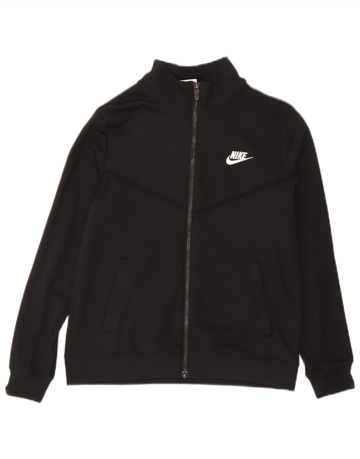 Jachetă de trening pentru băieți Nike 12-13 ani Poliester negru mare
