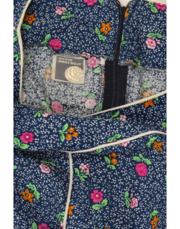 Rochie Maxi pentru Damă Nuova Moda IT 44 Medium Blue Floral