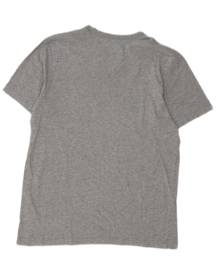 Tricou grafic pentru bărbați Nike Top, bumbac cu pete gri mediu