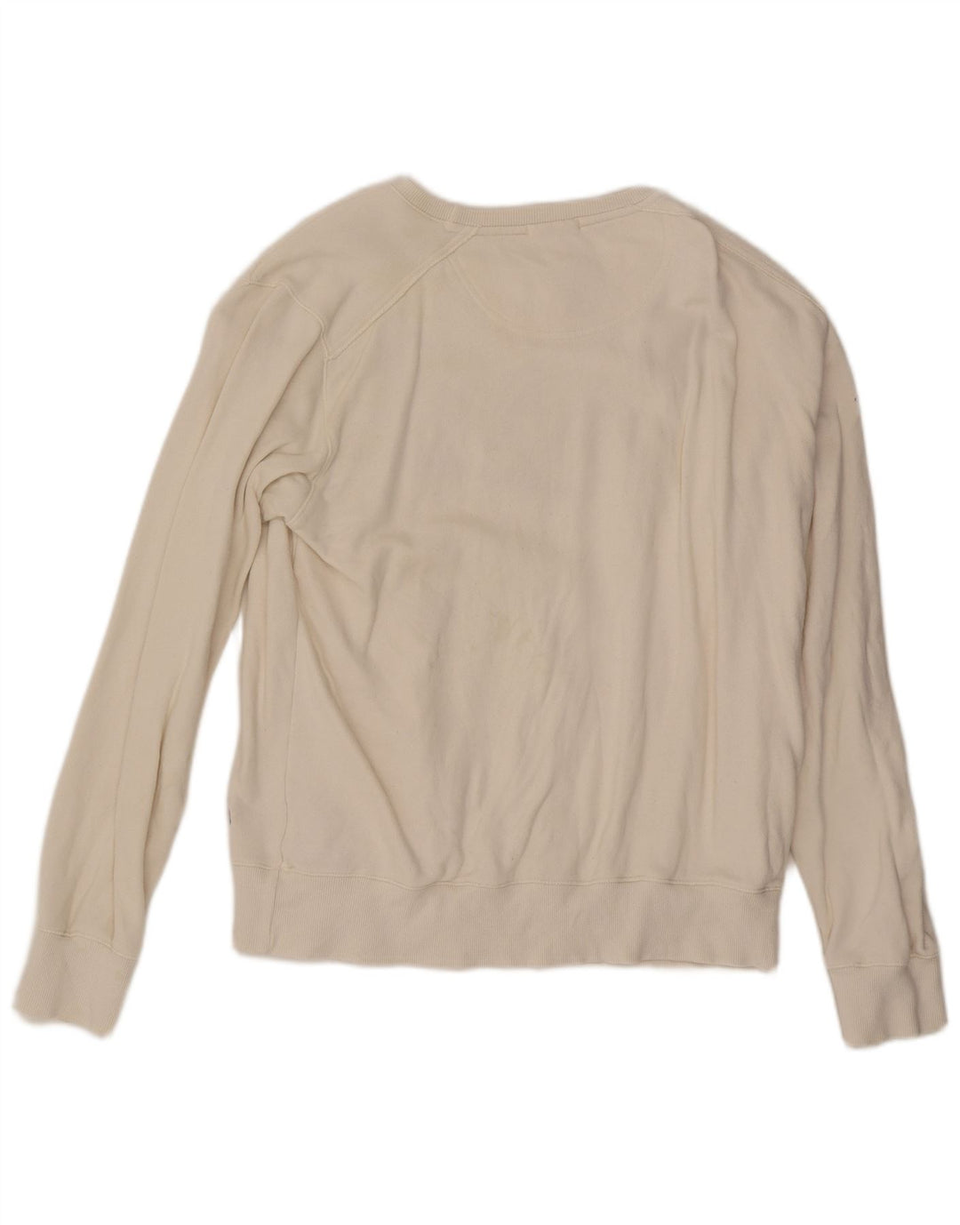Hanorac grafic pentru bărbați Gant Jumper XL Bumbac alb