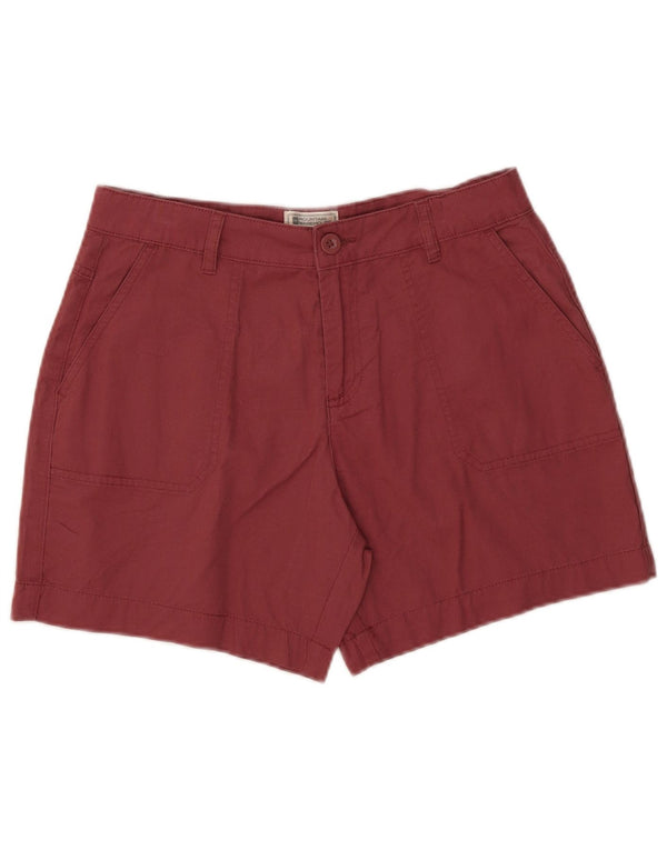 Pantaloni scurti chino pentru femei Mountain Warehouse UK 10 Small W30 Bumbac roșu