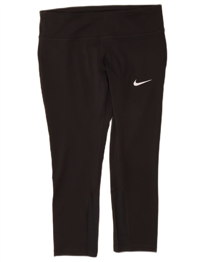 Leggings Nike Dri Fit Capri pentru femei UK 12 Medium Black