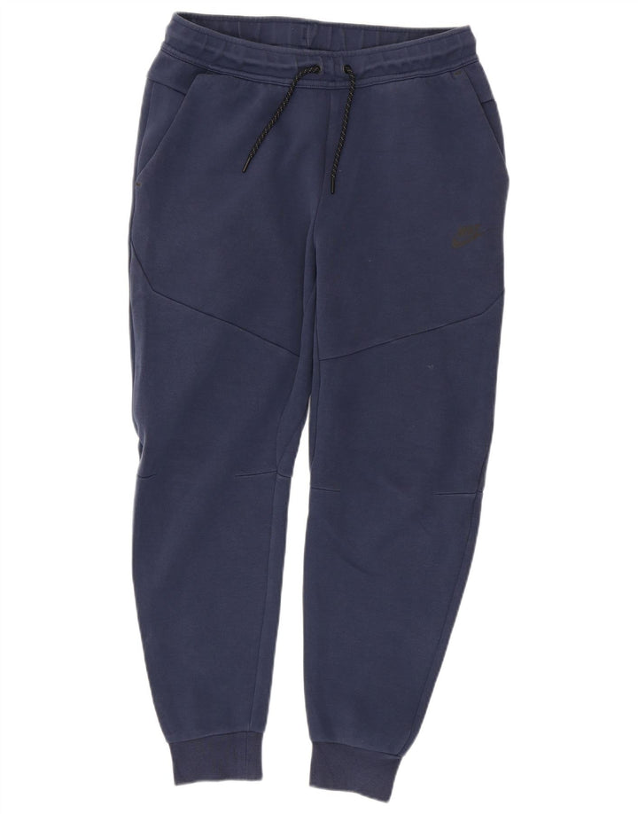Pantaloni de trening Nike pentru bărbați Pantaloni de jogging, mediu, albastru, bumbac