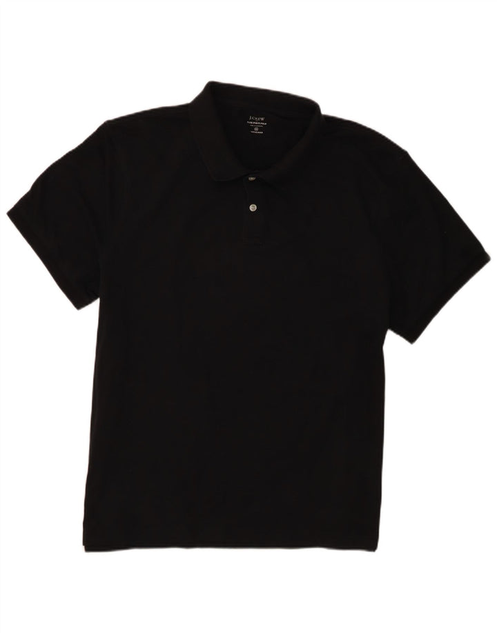 Tricou polo pentru bărbați J. Crew 2XL bumbac negru