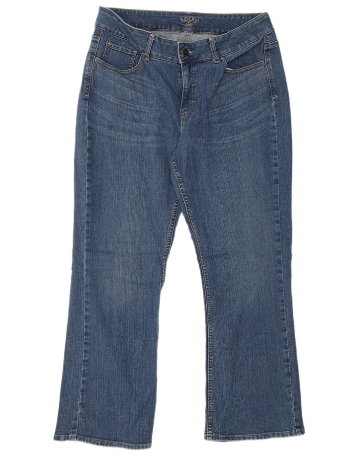 Blugi Lee pentru femei Riders Bootcut US 12 Large W34 L28 Blue Bumbac