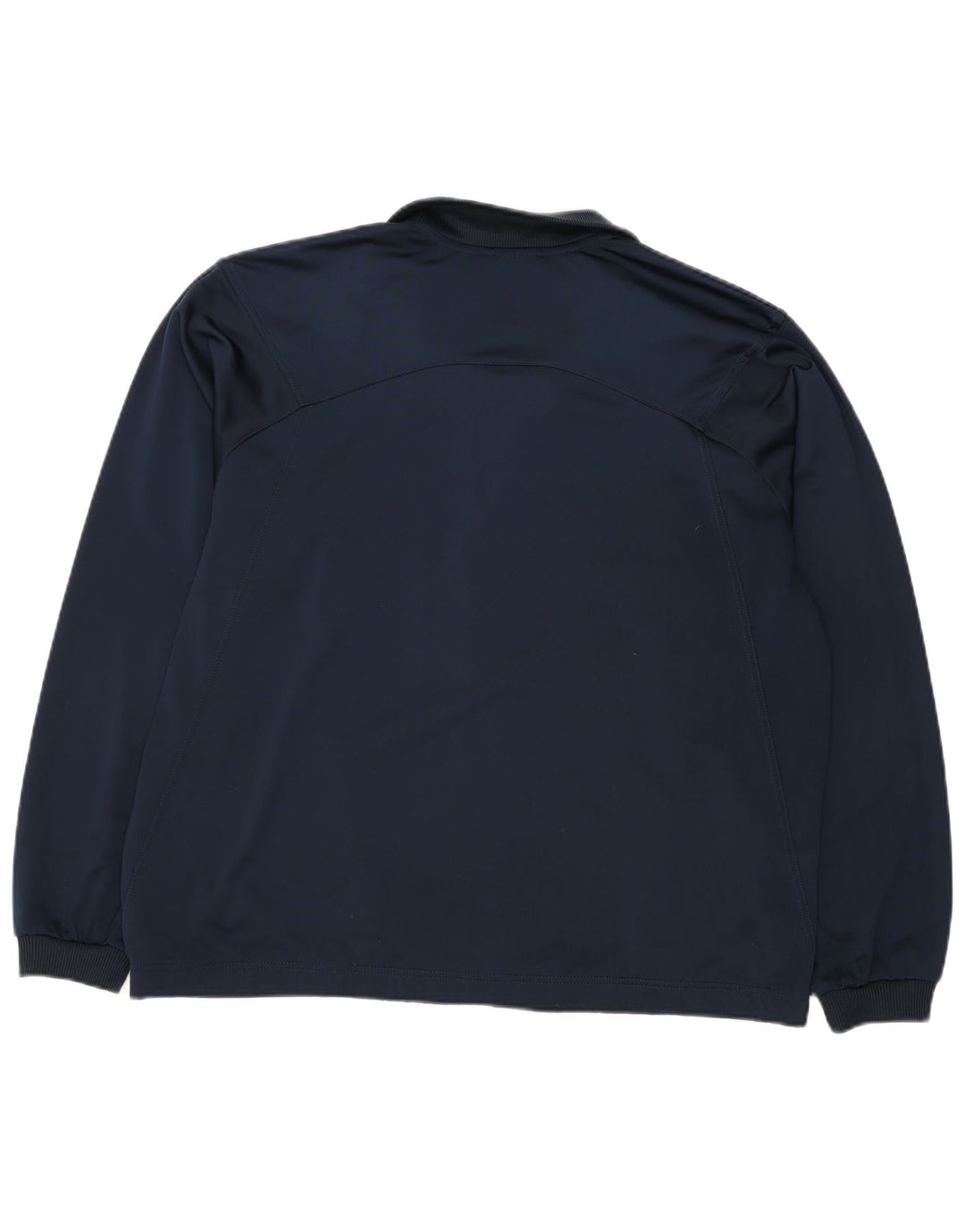 Jachetă de trening pentru bărbați ADIDAS UK 44/46 Poliester mare, albastru bleumarin