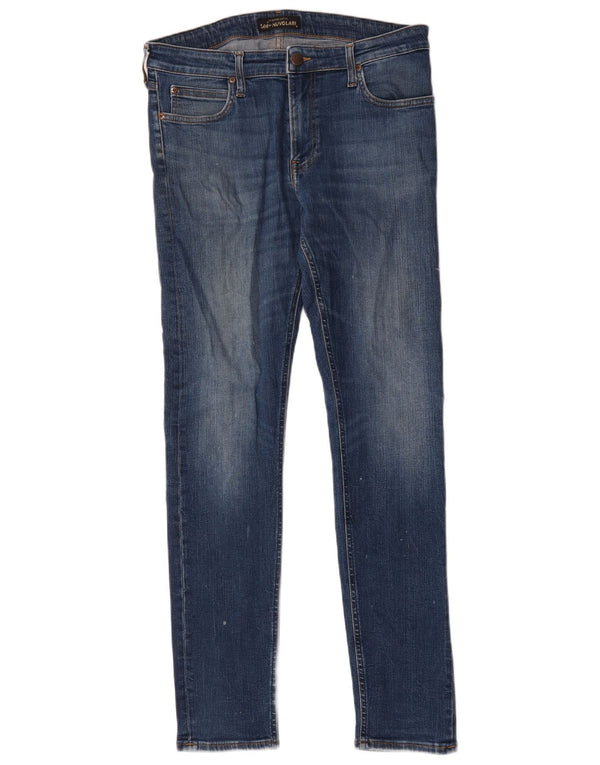 Blugi skinny Lee Malone pentru femei W34 L32 bumbac albastru