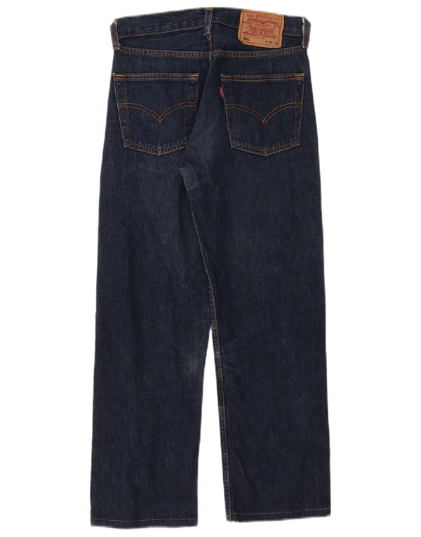Blugi drepti 501 pentru femei Levi's W28 L26 bumbac bleumarin