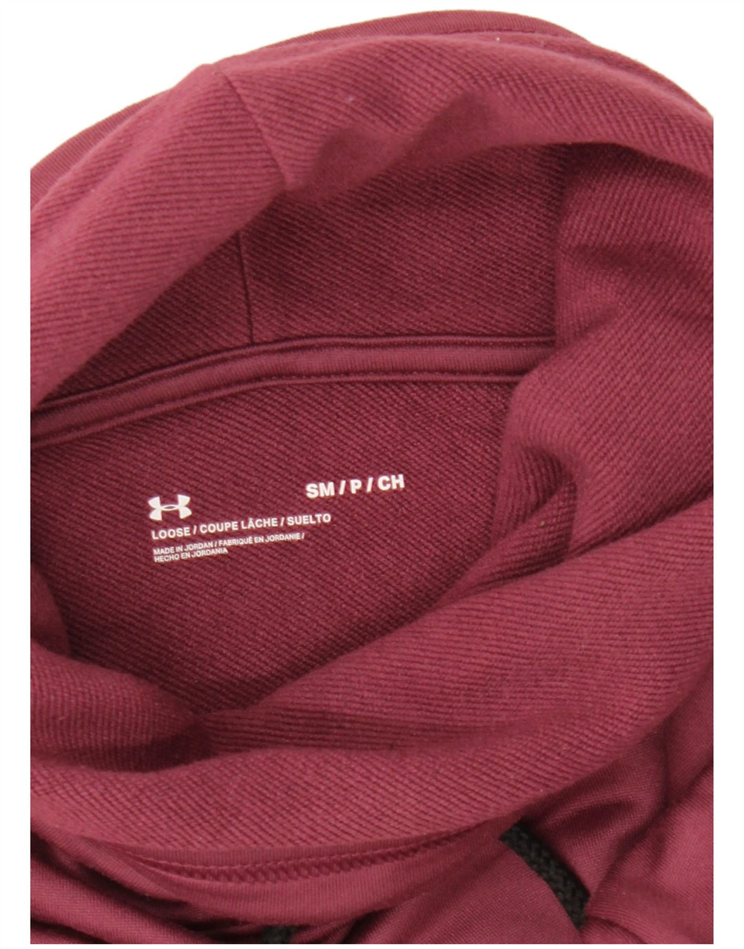 Pulover oversized pentru femei UNDER ARMOUR UK 10 Mic Burgundy