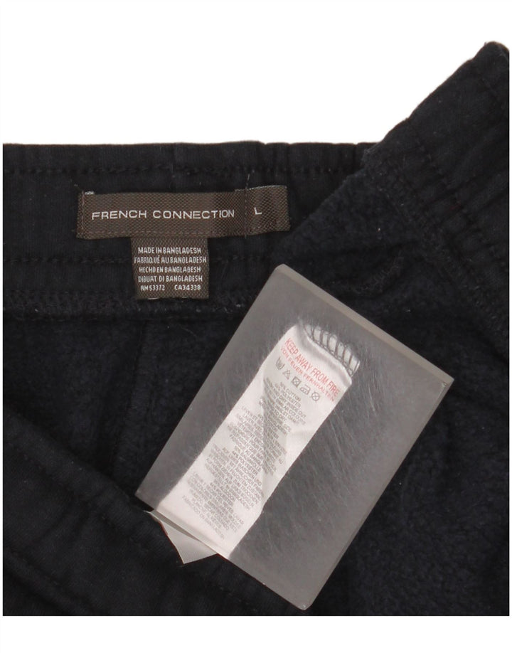 Pantaloni scurți sport pentru bărbați French Connection, mari, albastru, bumbac