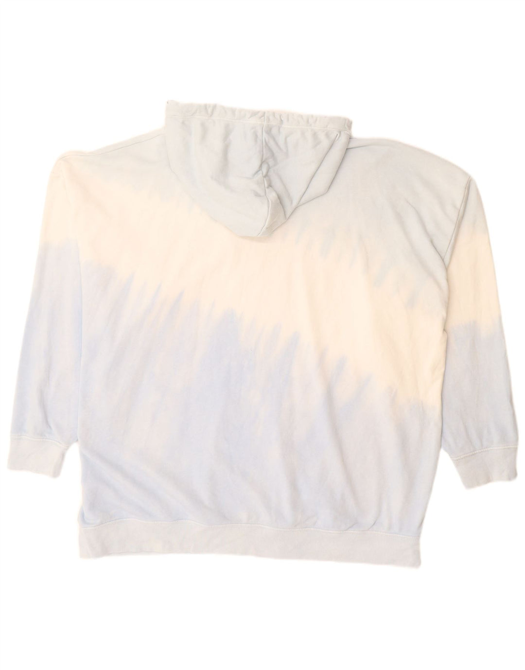 Gap Mens Oversized Hoodie Pulover XL Blue Tie Dye Bumbac