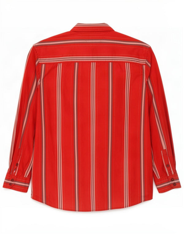 Cămașă pentru bărbați Tommy Hilfiger XL, bumbac cu dungi roșii
