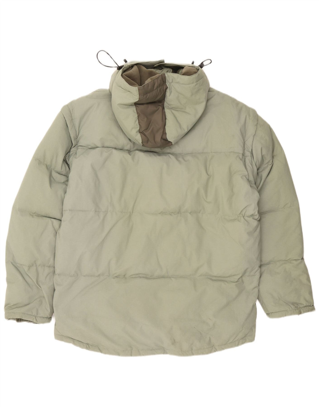 Jachetă căptușită cu glugă Fila pentru bărbați UK 44 2XL Verde Colorblock