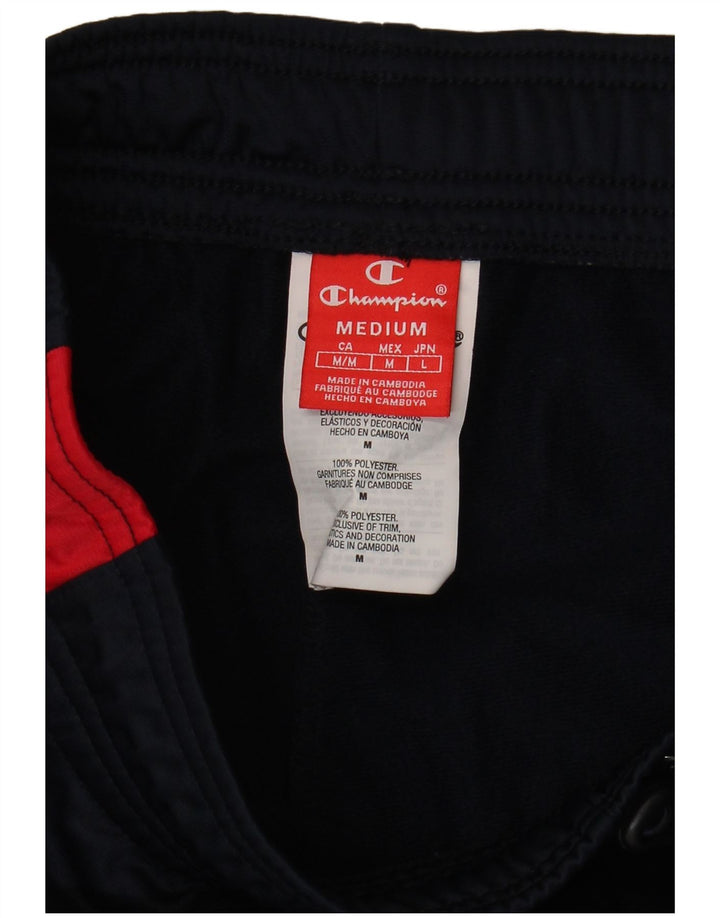 Pantaloni de trening pentru bărbați Champion, medii, albastru, poliester color bloc