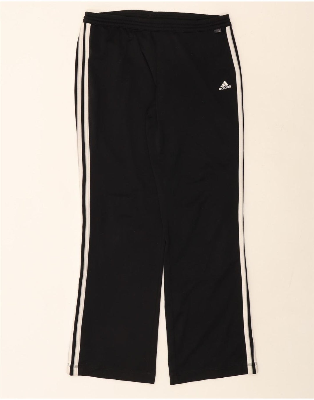 Pantaloni de trening ADIDAS pentru femei UK 16 Poliester negru mare
