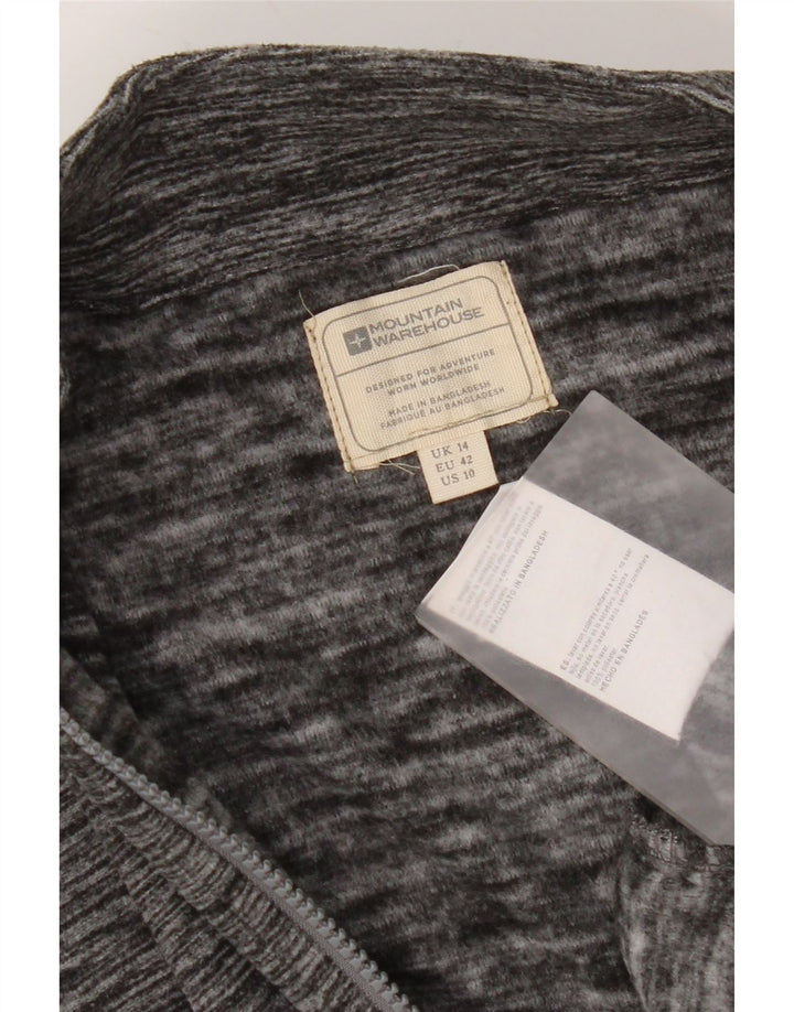 Jachetă polară pentru femei Mountain Warehouse UK 14, mare, gri, poliester