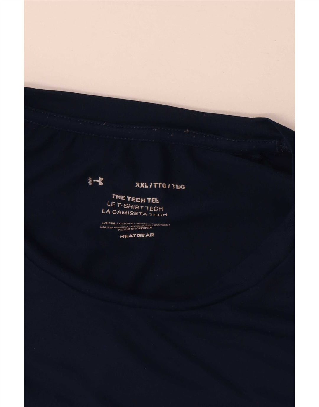 Tricou pentru bărbați Under Armour Top 2XL Bleumarin Poliester
