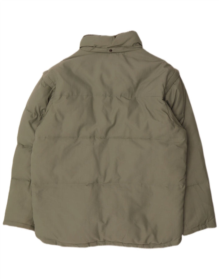 Jachetă căptușită pentru bărbați Fila UK 40 Large Green