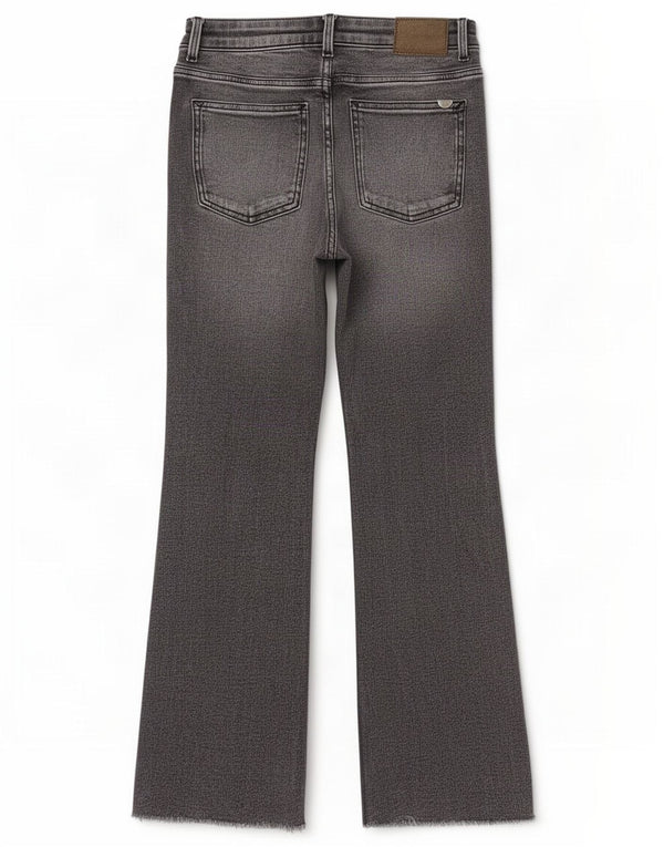 Zara Womens Bootcut Jeans EU 38 Small W28 L26 Grey