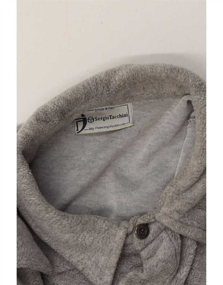 Sergio Tacchini Cămașă pentru bărbați din fleece XL, gri