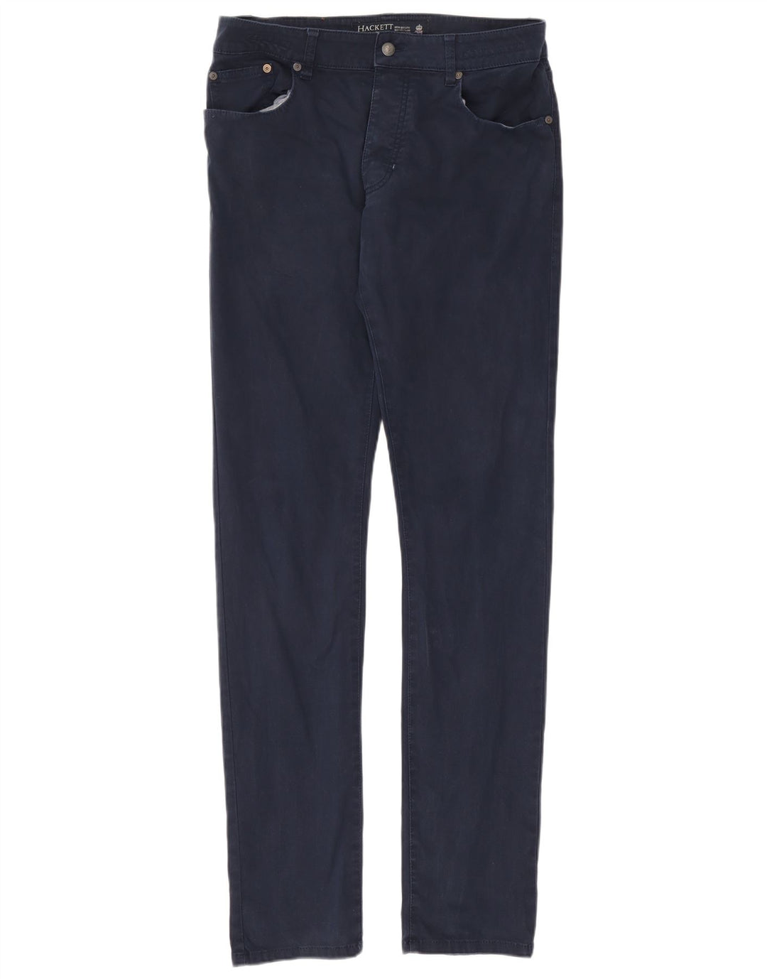 Pantaloni casual slim pentru bărbați Hackett W34 L36 bleumarin