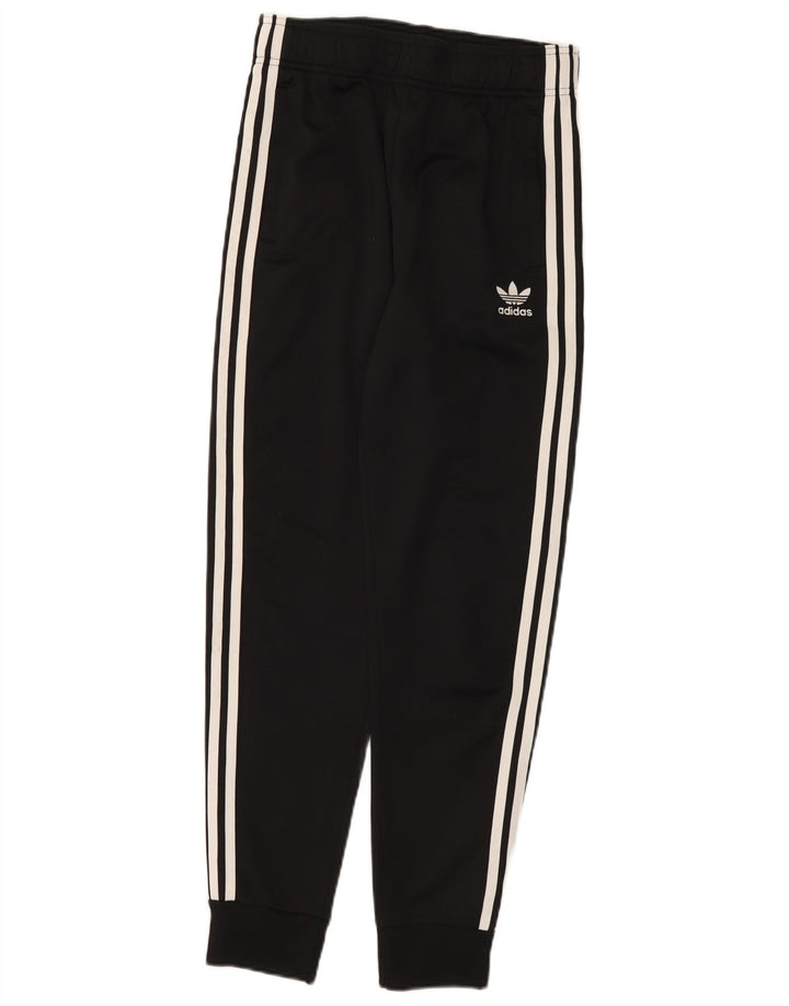 Adidas Băieți Pantaloni Trening Pantaloni Joggeri 13-14 Ani Poliester Negru