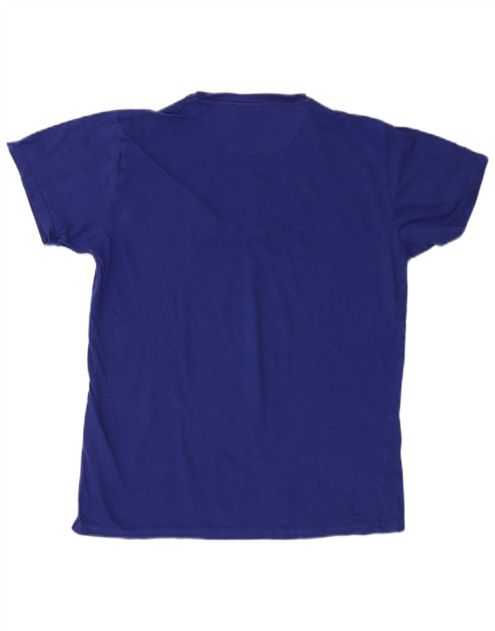 Tricou pentru bărbați Pierre Cardin Top Medium Blue Bumbac