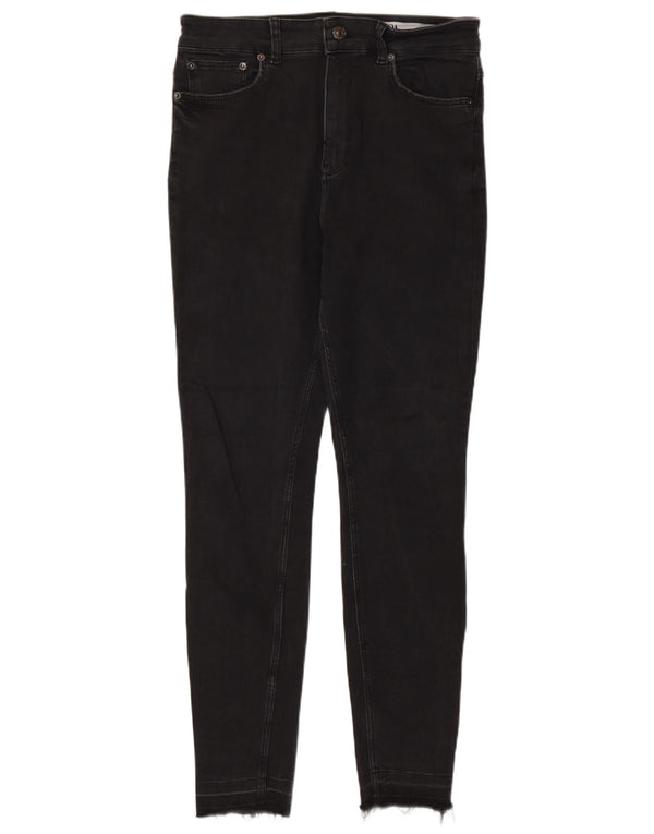 Blugi skinny de damă Zara EU 40 Medium W30 L27 Negri