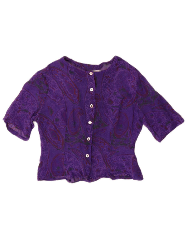 Bluză cămașă cu mânecă scurtă pentru femei i Blues UK 10 Small Mov Paisley