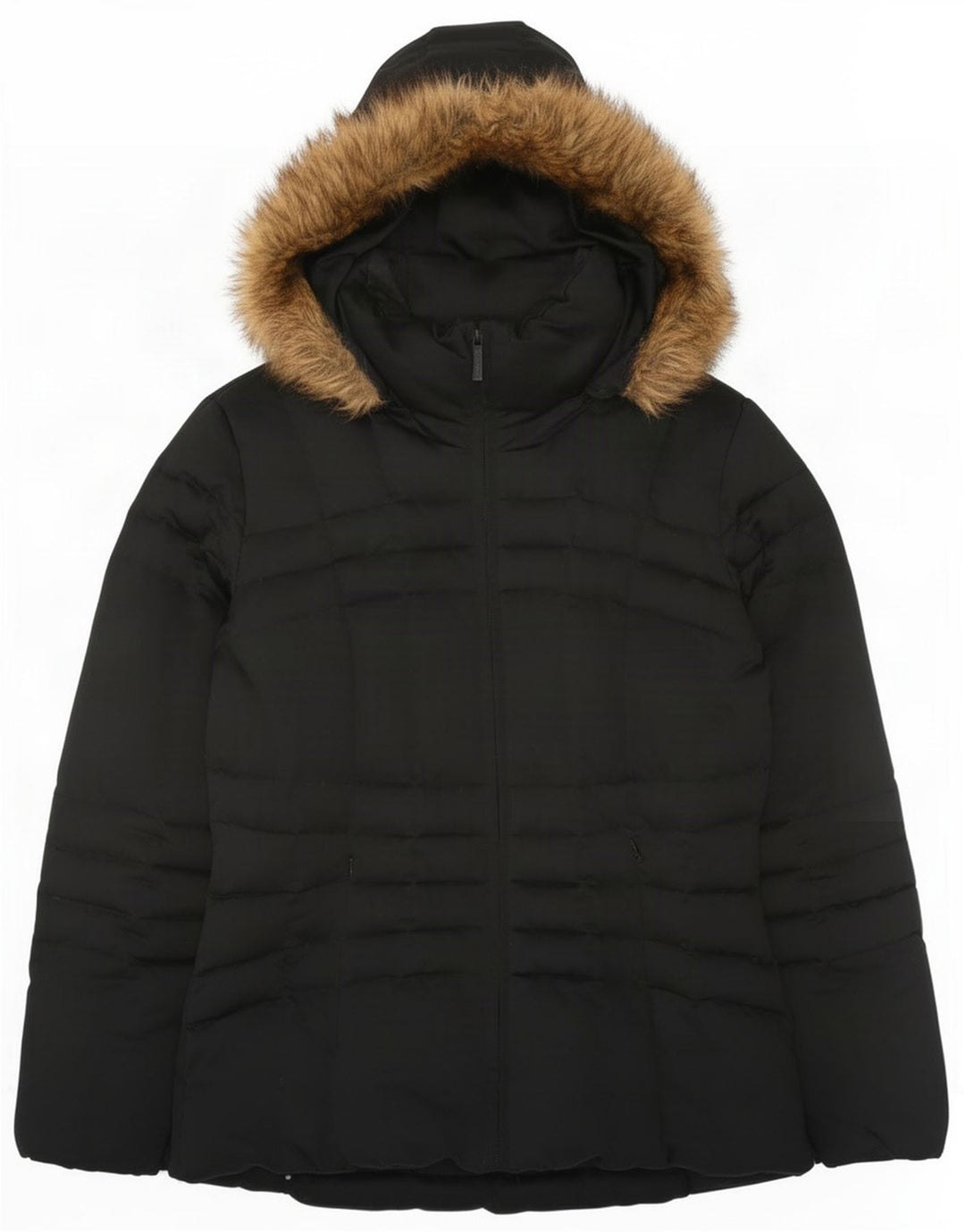 Jachetă căptușită supradimensionată pentru femei Calvin Klein UK 10 Small Black