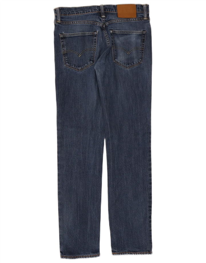 LEVI'S Womens 511 Slim Jeans W31 L32 Blue Cotton