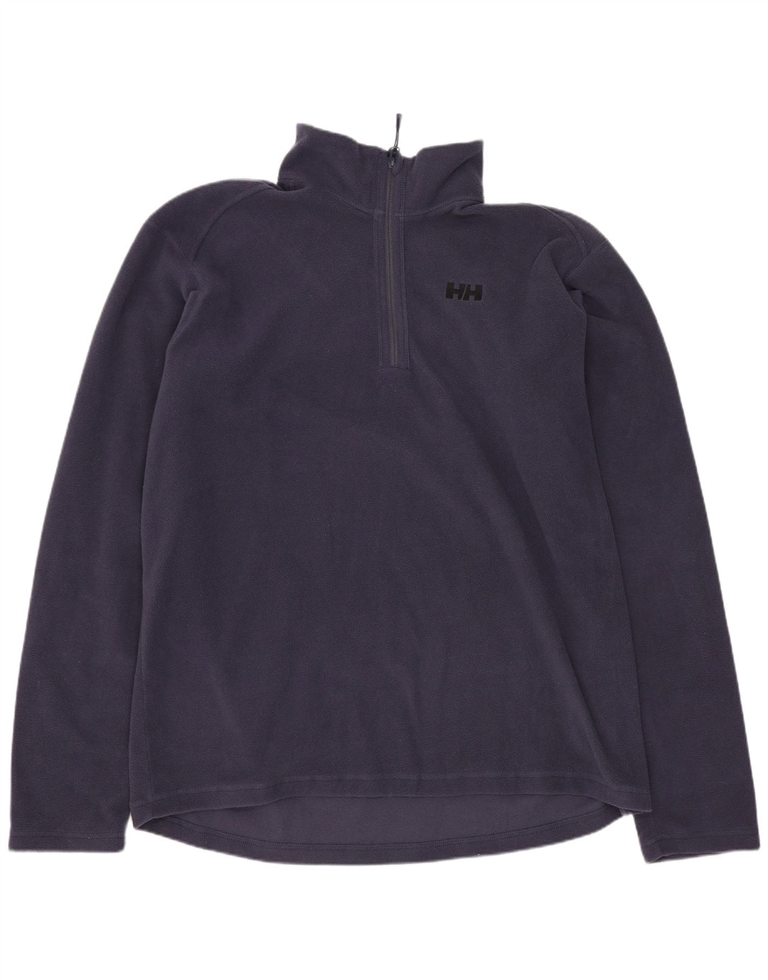 HELLY HANSEN Pulover pentru bărbați, cu fermoar și gât, din lână, XL, poliester bleumarin