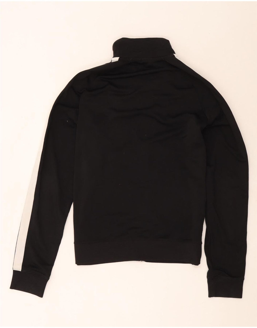 Jachetă de top pentru trening Nike pentru femei UK 14 Medium Black Colorblock Poliester