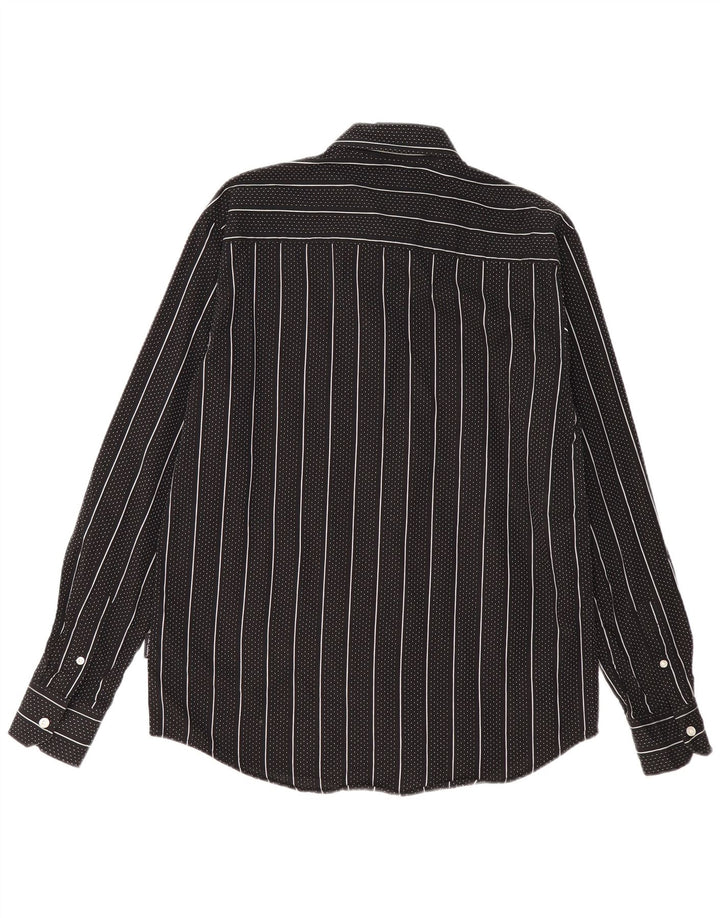 Cămașă pentru bărbați Pierre Cardin, bumbac cu dungi negre medii