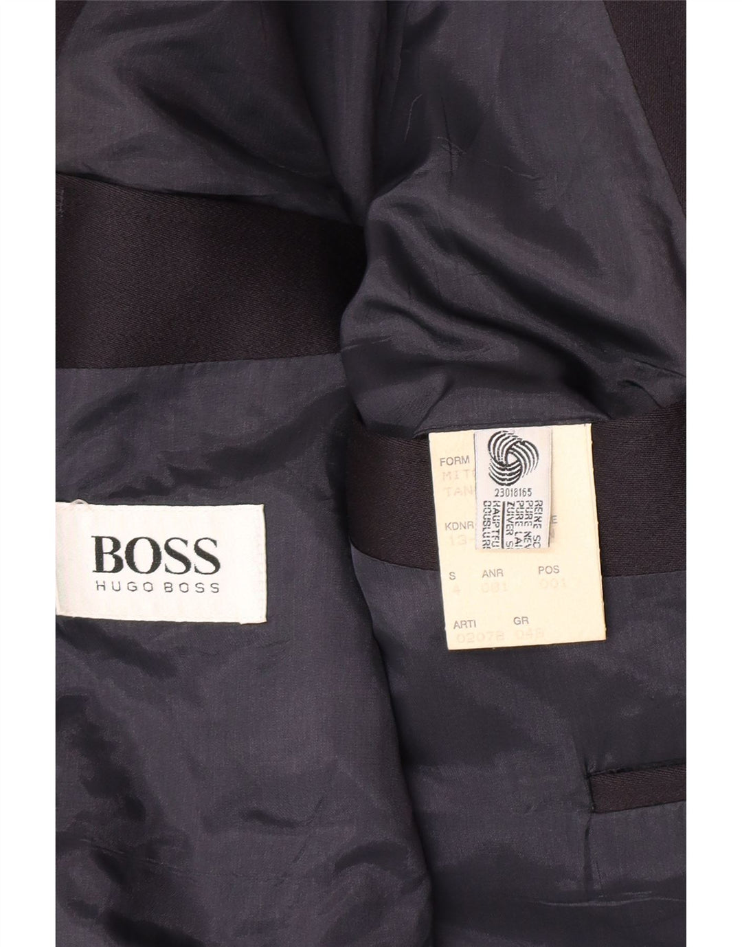 Jachetă pentru bărbați Hugo Boss Blazer dublu-breasted EU 48 Medium Bleumarin