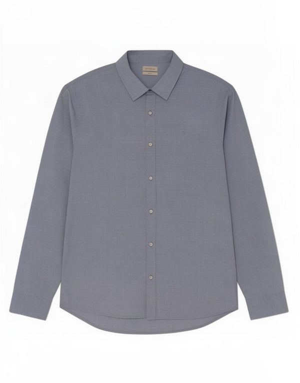 Calvin Klein Jeans Mens Shirt Large Blue Cotton