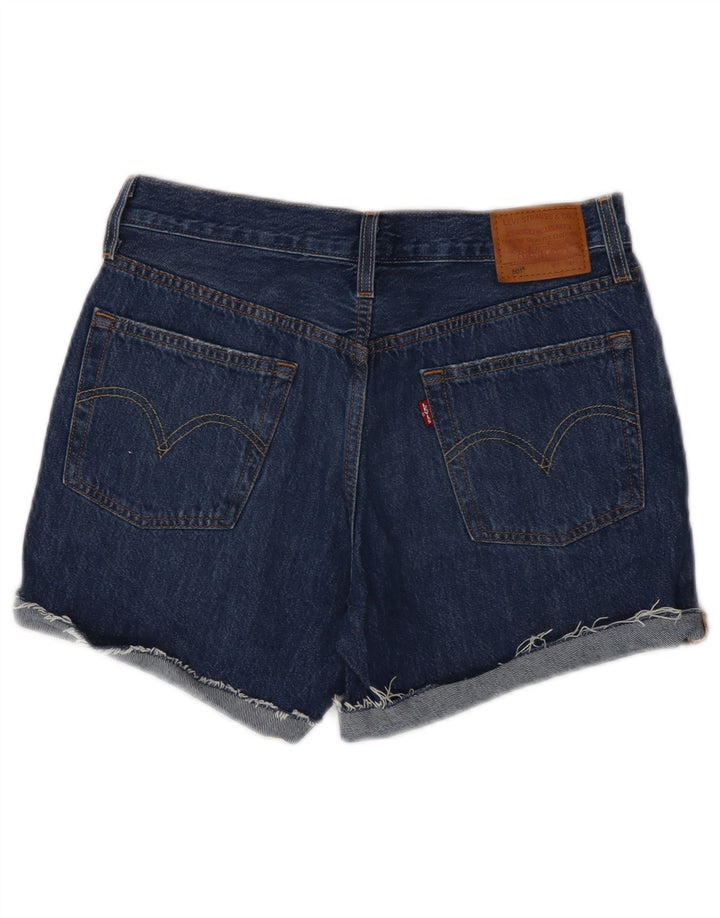 Pantaloni scurți Levi's 501 Denim W27 Small Blue Bumbac