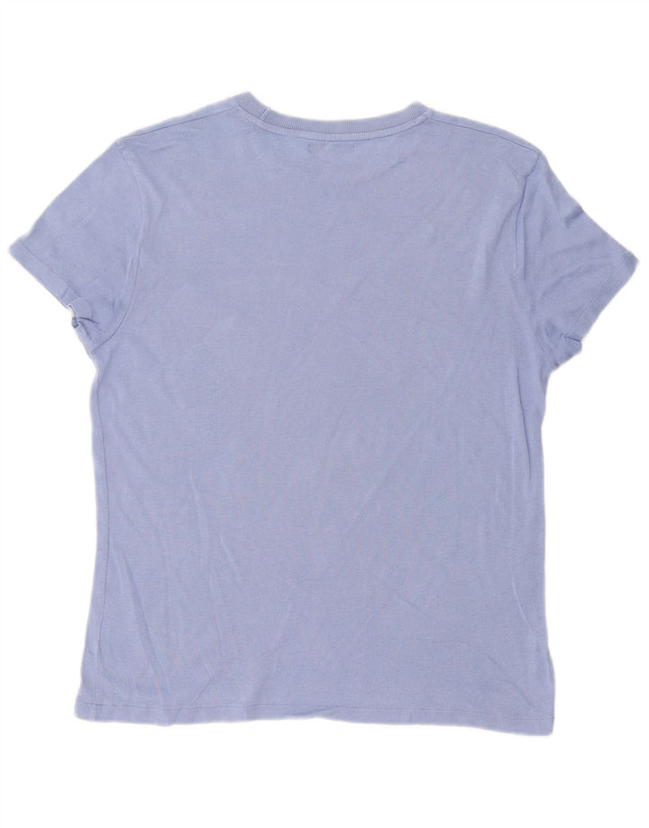 Tricou pentru bărbați Zara Top Mic Albastru Bumbac