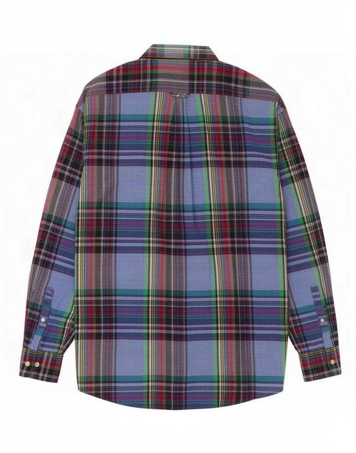 Cămașă pentru bărbați Gant XL, bumbac carouri multicolore