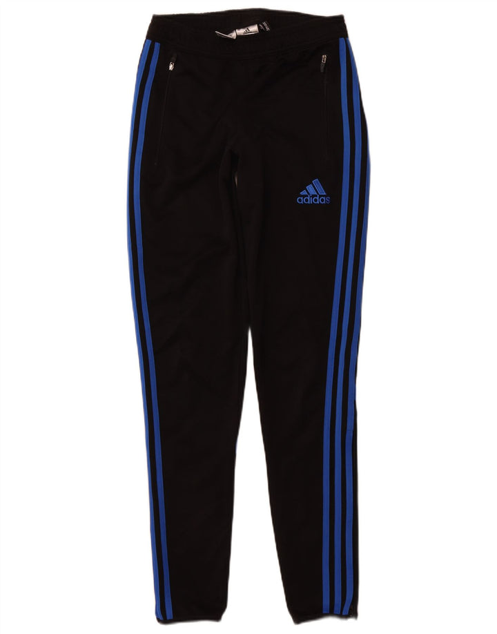 Pantaloni de trening Climacool ADIDAS pentru femei UK 6 XS Negru Colorblock